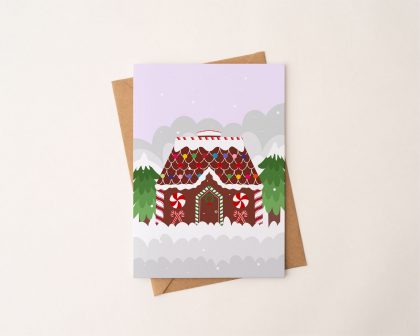 Tarjeta "Casa de Jengibre"