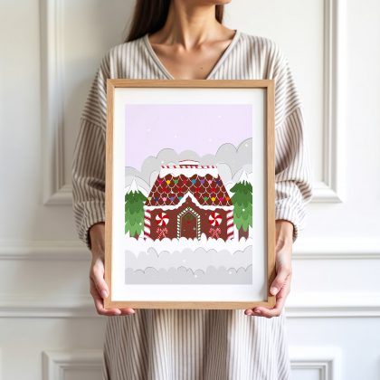 Casa de Jengibre print