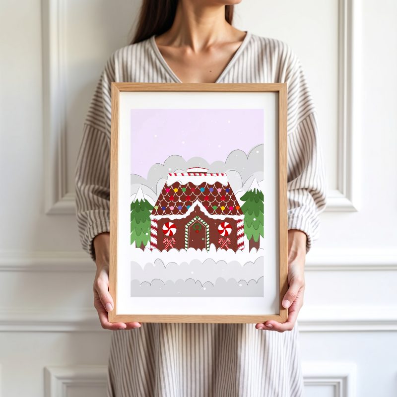 Casa de Jengibre print