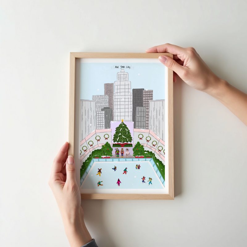 New York Rockefeller print